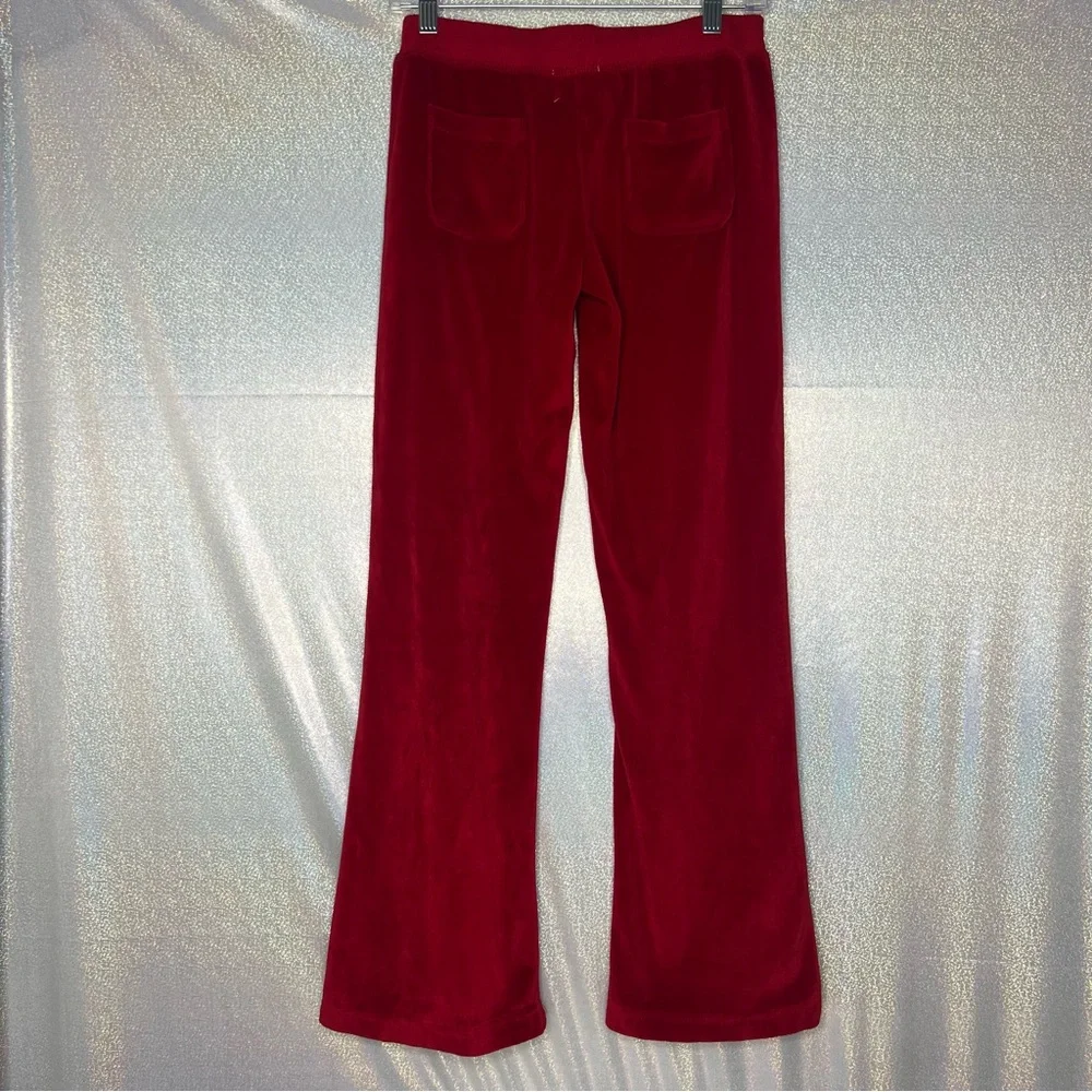 Dulce Devine pants velvet velour pockets on bum y2k lounge sweatpants cute icon - Picture 4 of 6